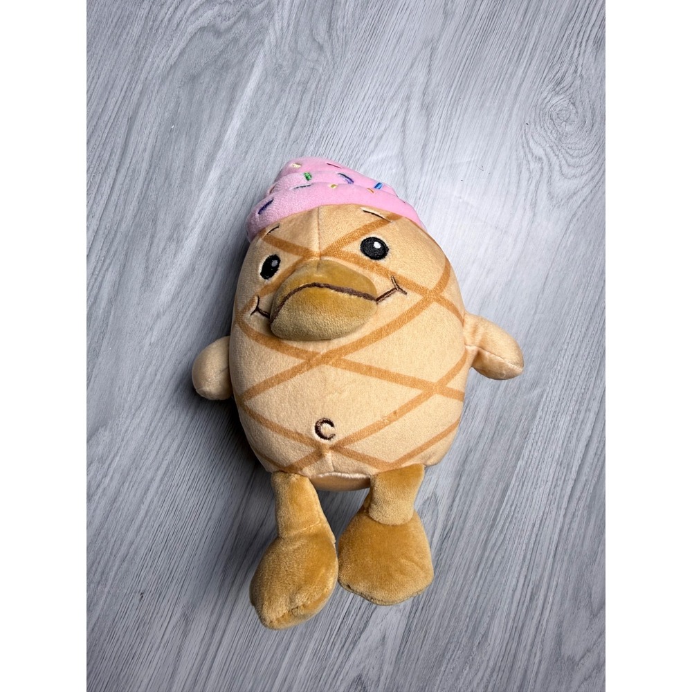 Moriah Elizabeth Cuppy Platypus Ice Cream Cone Plush Stuffed Animal 7 Inch